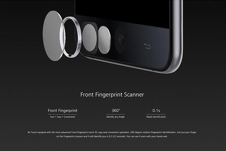 Ulefone Be Touch-scanner impronte