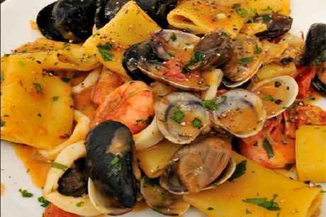 Paccheri allo scoglio