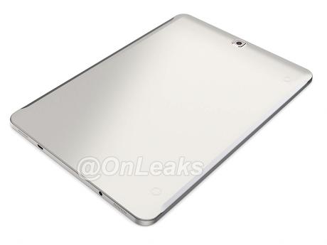 Primo sguardo al Galaxy Tab S2 (Render)