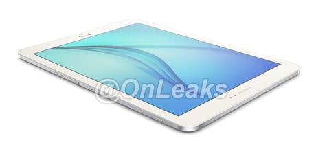 Primo sguardo al Galaxy Tab S2 (Render)