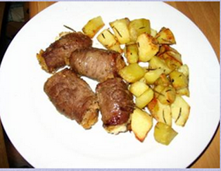 Involtini di carne