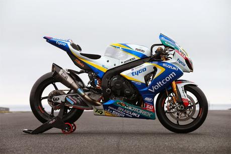 Suzuki GSX-R 1000 Team Voltcom Crescent Suzuki WSBK 2015