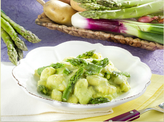 Gnocchi con asparagi