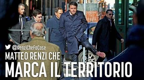 Matteo Renzi che fa cose