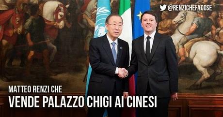 Matteo Renzi che fa cose