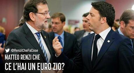 Matteo Renzi che fa cose