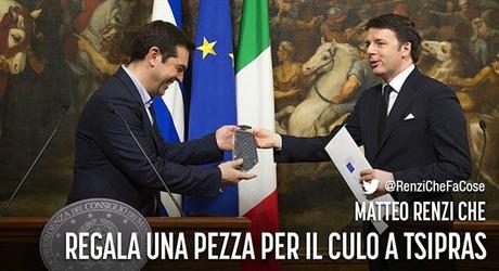 Matteo Renzi che fa cose