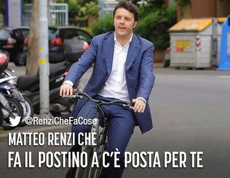 Matteo Renzi che fa cose