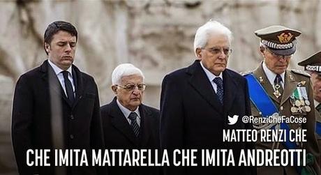 Matteo Renzi che fa cose