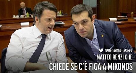 Matteo Renzi che fa cose