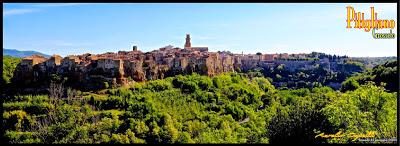 veduta di Pitigliano