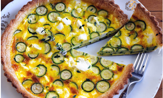 torta salata di zucchine