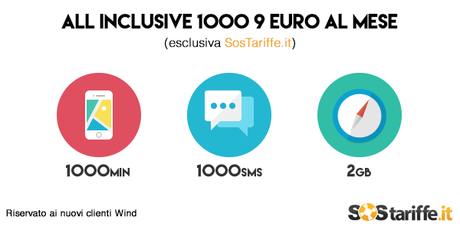Wind punta sul 4G con All Inclusive 1000 e sui coupon per passare gli amici all-inclusive-1000