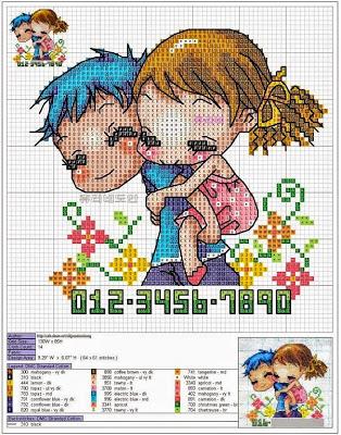 Raccolta di Cross Stitch Soda per bimbi