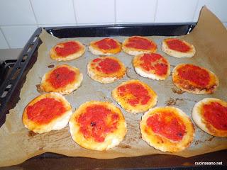 Pizzette Rosse con Lievito Madre