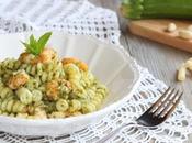 Fusilli Pesto Zucchine Gamberetti