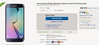 Promozioni su Samsung Galaxy S6 e Galaxy S6 Edge