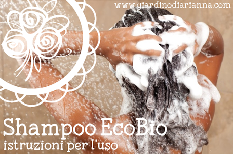 Shampoo Ecobio: istruzioni per l'uso (versione 2)