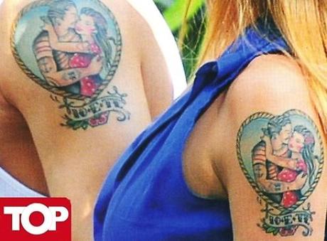 Belen cancellerà il tatuaggio