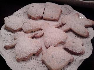 Biscotti al burro con gocce di cioccolato