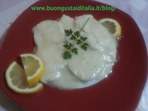 ricetta scaloppine al limone