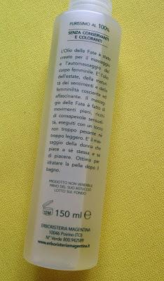 Olio delle Fate Erboristeria Magentina