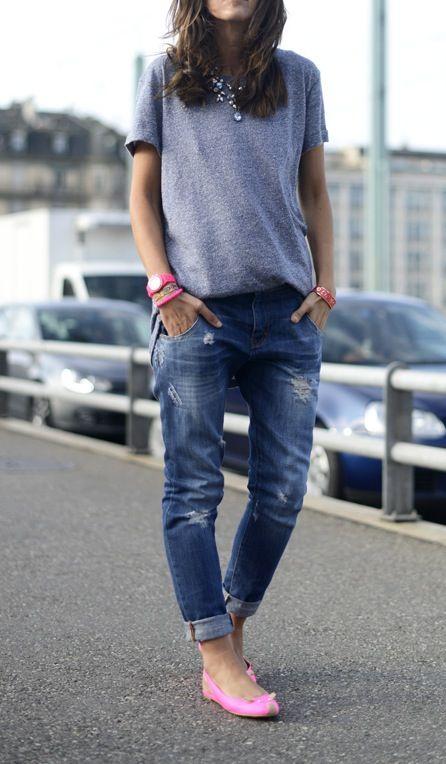 5 ways to wear boyfriend jeans/ 5 modi di indossare i boyfriend jeans