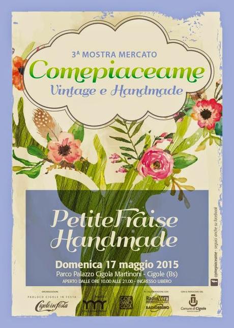 Save the date: 17 maggio PetiteFraise @ Comepiaceame - Cigole (BS)