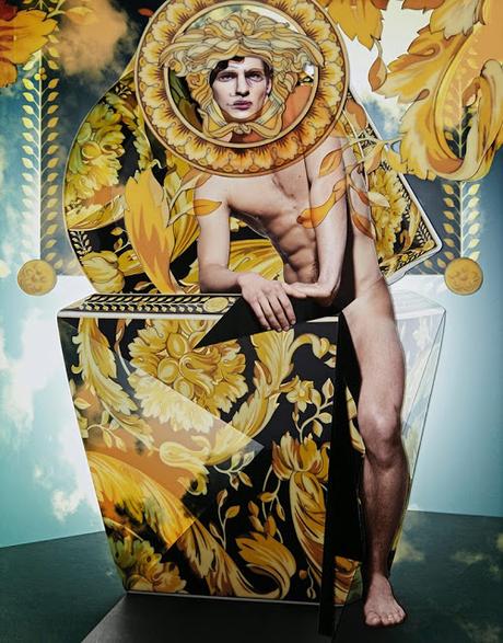 #INTERIORADDICTION: Versace artworks by Damien Blottier.