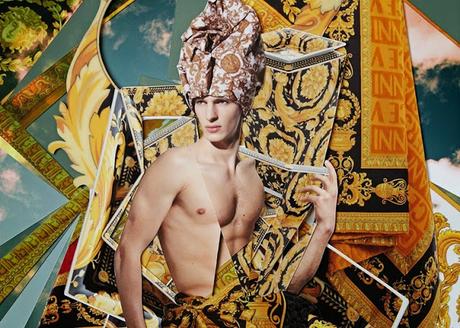 #INTERIORADDICTION: Versace artworks by Damien Blottier.