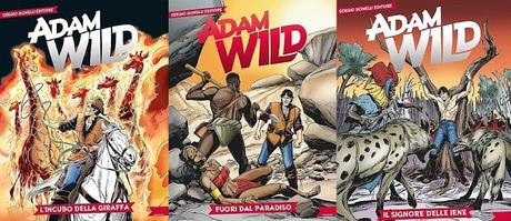 ADAM WILD #6, #7 e #8 - Recensione (tripla)
