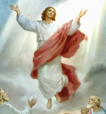 Schema per il punto croce: Ascensione di Gesù al cielo