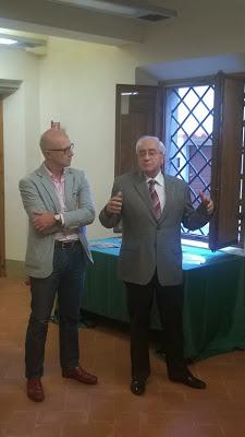 All'inaugurazione della mostra dedicata ad Arturo Checchi a Fuceccio