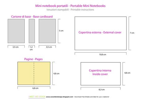 Mini Notebook portatili - DIY Mini notebooks