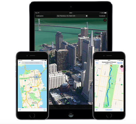 Apple lavorerebbe per migliorare l'app Mappe 