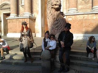 I Steampunk You: la mia momosa esperienza al flashmob Steampunk a Reggio Emilia!