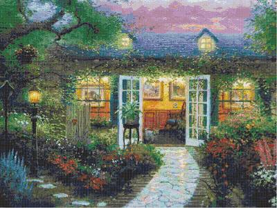 Schema per il punto croce: Paesaggio_33