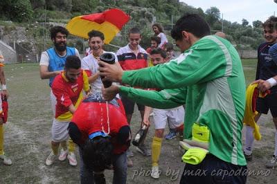 SAN VITO POSITANO PASSA IN ECCELLENZA : ESULTANZE A FINE PARTITA ....