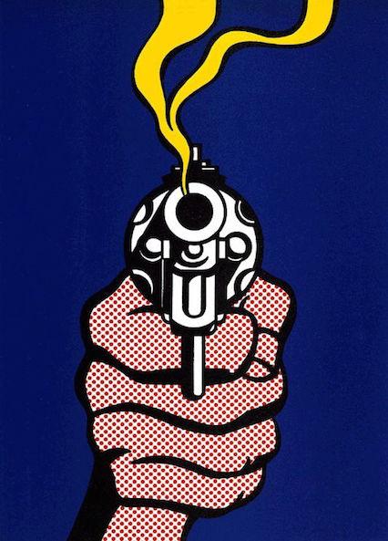 Roy Lichtenstein. The One in Front of the Gun...