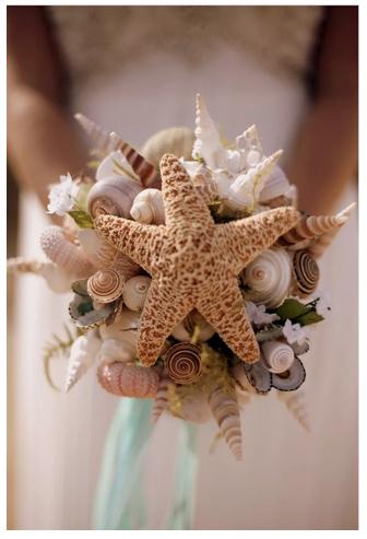 bouquet, bouquet non convenzionali, unconventional bouquet,  wedding, matrimonio, shells, conchiglie