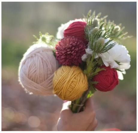 bouquet, bouquet non convenzionali, unconventional bouquet,  wedding, matrimonio, alana, wool