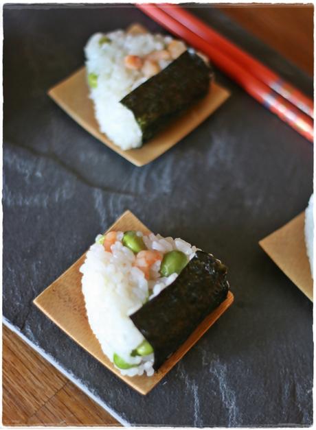 Onigiri gamberetti e edamame4