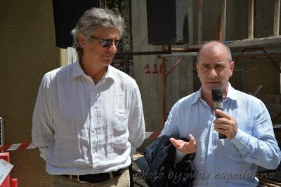 Gli alunni di Positano visitano il cantiere dell' Auditorium:  “Concorso di Idee – Diamo un nome alla Piazza”,