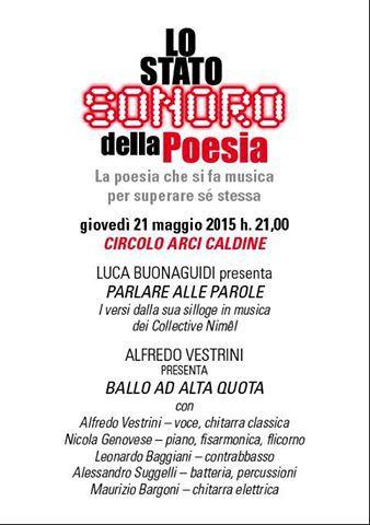 Matteo Rimi presenta “Lo Stato Sonoro della Poesia II”, Fiesole, 21/05/2015