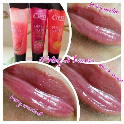 Cien: lipstick & juicy gloss