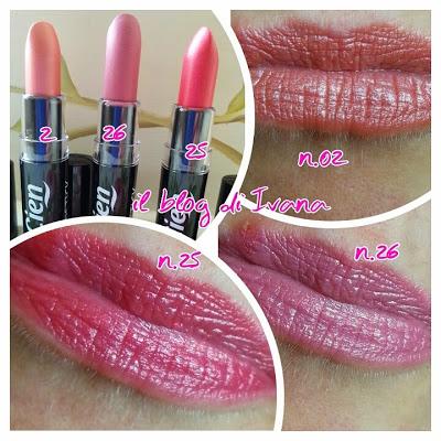 Cien: lipstick & juicy gloss