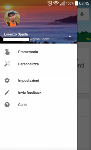 Come modificare la ricerca sul telefono di Google Now