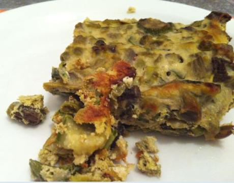 frittata gambi di carciofo