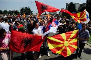 Terzo giorno di proteste contro il governo in Macedonia