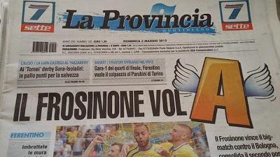 GiocoMagazzino festeggia il Frosinone in Serie A!!!